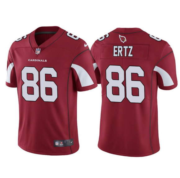 Men's Arizona Cardinals #86 Zach Ertz Red Vapor Untouchable Limited Stitched Jersey - Click Image to Close