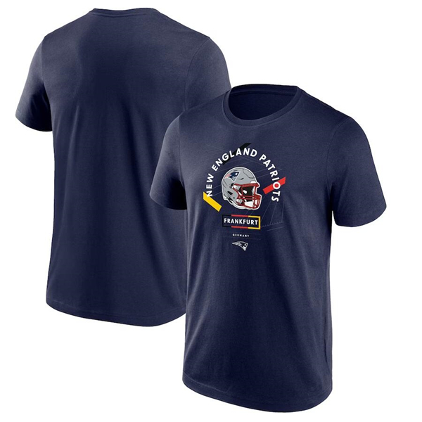 Men's New England Patriots 2023 Navy T-Shirt - Click Image to Close