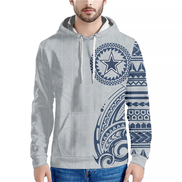 Men's Dallas Cowboys Gray Hoodie