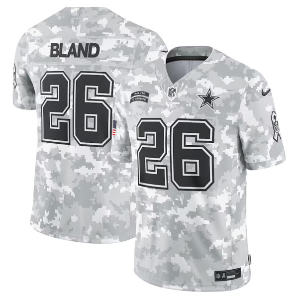 Men's Dallas Cowboys #26 DaRon Bland Arctic Camo 2024 F.U.S.E. Salute to Service Limited Football Stitched Jersey