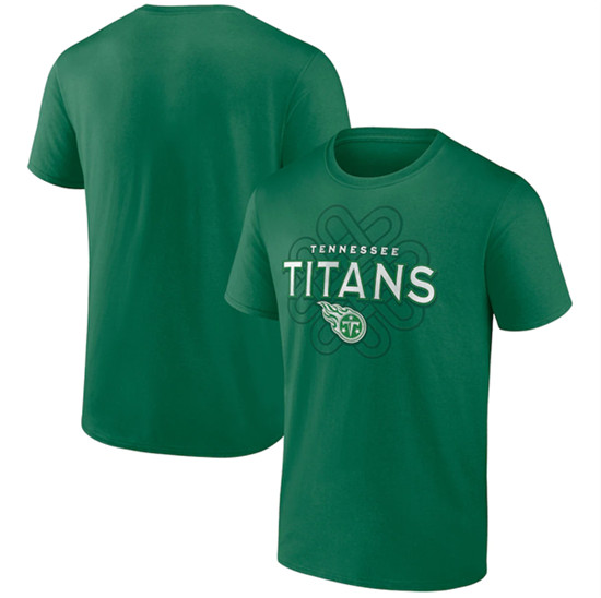 Men's Tennessee Titans Kelly Green St. Patrick's Day Celtic T-Shirt