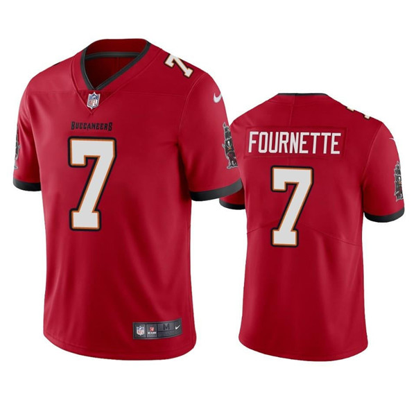 Men's Tampa Bay Buccaneers #7 Leonard Fournette Red 2021 Limited Stitched NFL Jersey