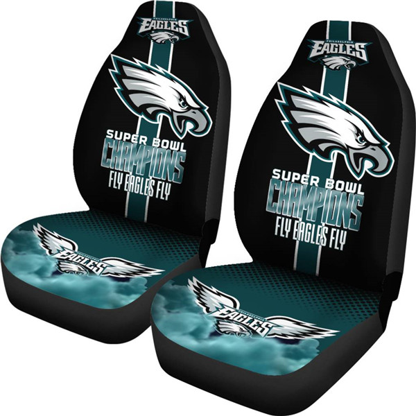 Philadelphia Eagles New Fashion Fantastic Car Seat Covers 001(Pls Check Description For Details)