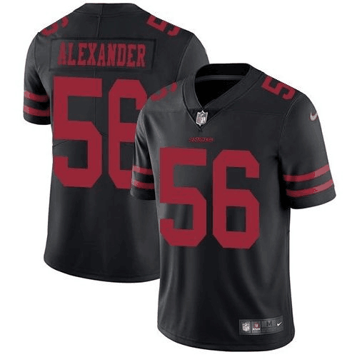 San Francisco 49ers #56 Kwon Alexander Black Vapor Untouchable Limited Stitched Jersey