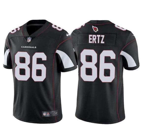 Men's Arizona Cardinals #86 Zach Ertz Black Vapor Untouchable Limited Stitched Jersey