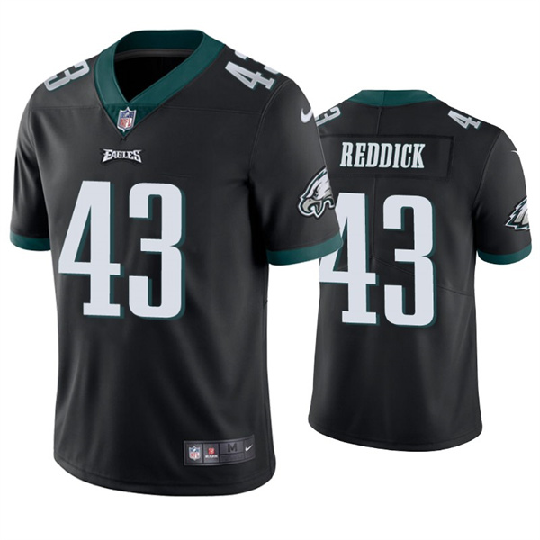 Men's Philadelphia Eagles #43 Haason Reddick Black Vapor Untouchable Limited Stitched Jersey - Click Image to Close