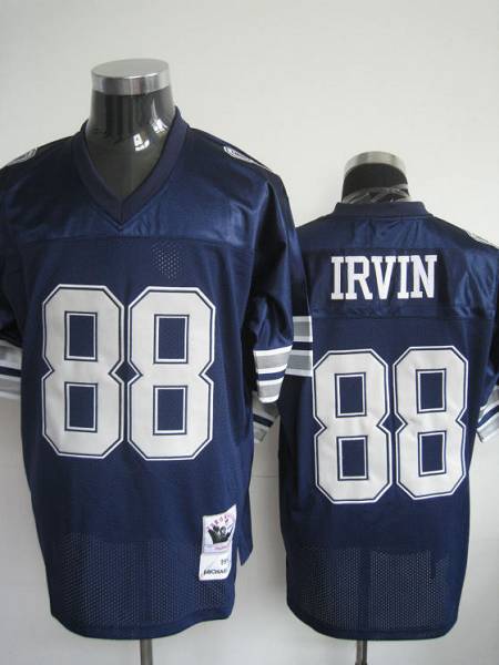 Mitchell & Ness Cowboys Active Player custom Blue Throwback Stitched NFL Jersey