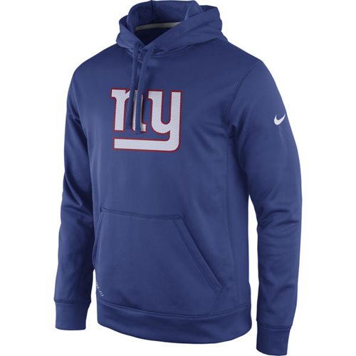 New York Giants Nike Practice Performance Pullover Hoodie Royal