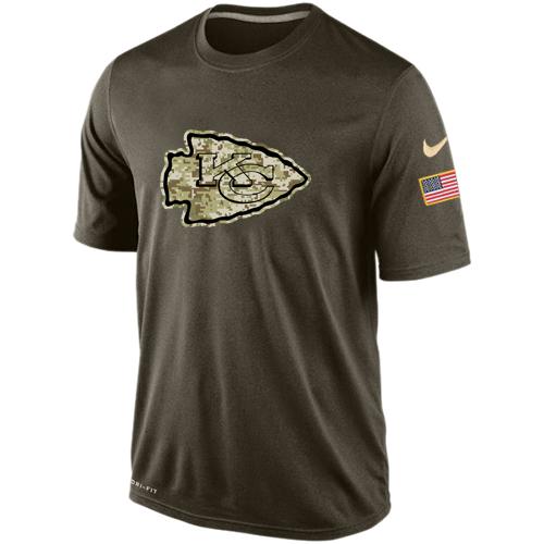 Kansas City Chiefs Salute To Service Nike Dri-FIT T-Shirt (All Size)