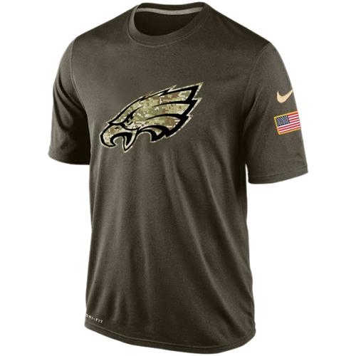 Philadelphia Eagles Salute To Service Nike Dri-FIT T-Shirt (All Size)