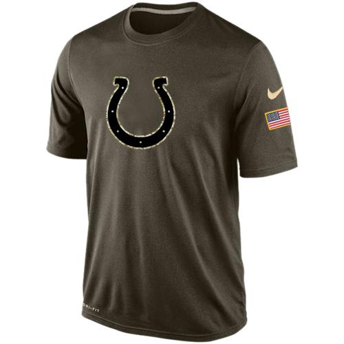 Indianapolis Colts Salute To Service Nike Dri-FIT T-Shirt (All Size) - Click Image to Close