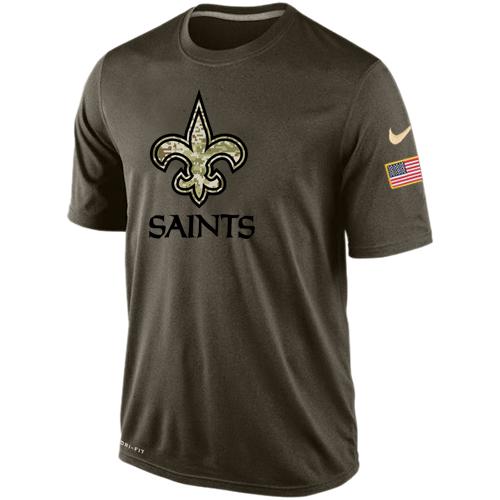 New Orleans Saints Salute To Service Nike Dri-FIT T-Shirt (All Size)