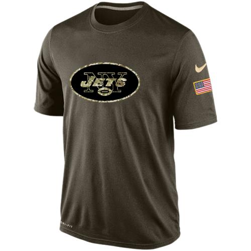 New York Jets Salute To Service Nike Dri-FIT T-Shirt (All Size)