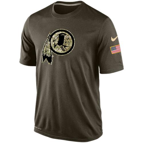 Washington Redskins Salute To Service Nike Dri-FIT T-Shirt (All Size)