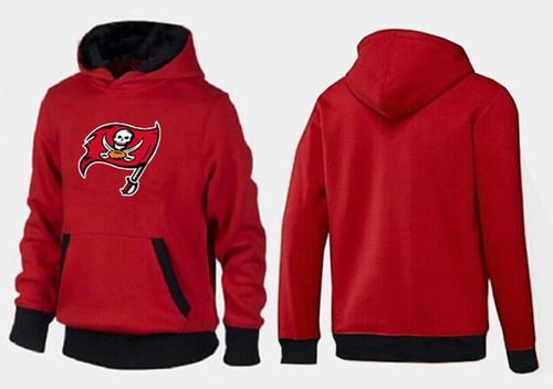 Tampa Bay Buccaneers Logo Pullover Hoodie Red & Black