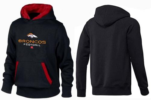 Denver Broncos Critical Victory Pullover Hoodie Black & Red