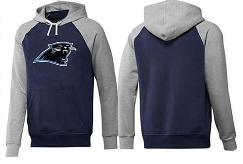 Carolina Panthers Logo Pullover Hoodie Dark Blue Grey