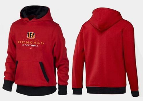 Cincinnati Bengals Critical Victory Pullover Hoodie Red & Black