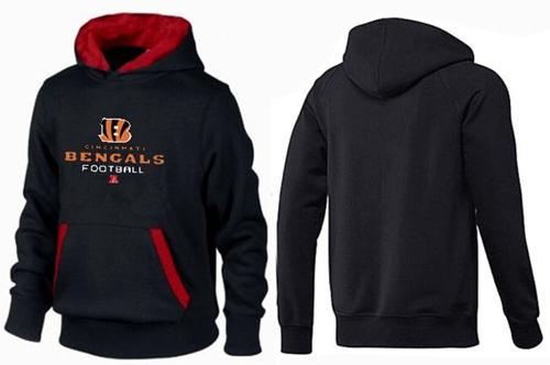 Cincinnati Bengals Critical Victory Pullover Hoodie Black & Red