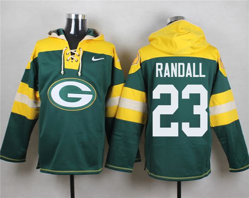 Nike Packers #23 Damarious Randall Green Player Pullover NFL Hoodie