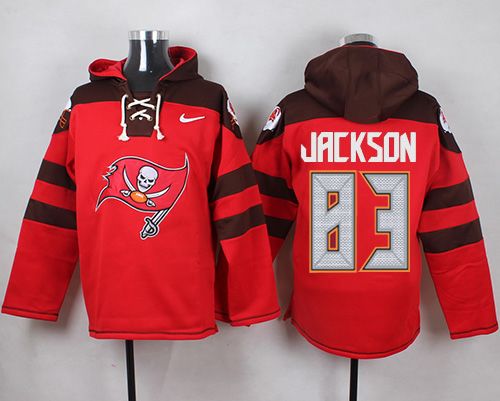 Nike Buccaneers #83 Vincent Jackson Red Player Pullover NFL Hoodie