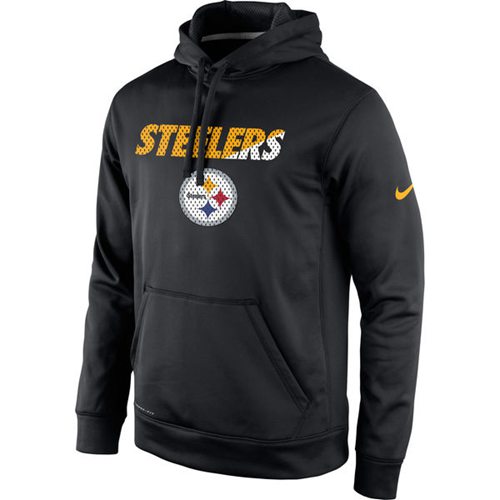 Pittsburgh Steelers Nike Kick Off Staff Performance Pullover Hoodie Black