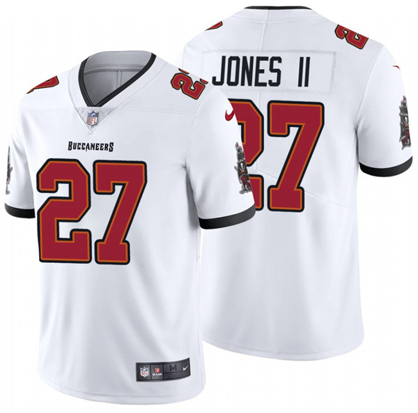 Men's Tampa Bay Buccaneers #27 Ronald Jones II 2020 White Vapor Untouchable Limited Stitched Jersey