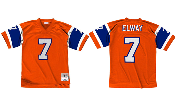 Men's Denver Broncos #7 John Elway 1994 Stitched Jersey