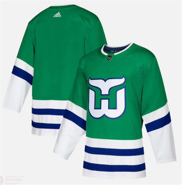 Men's Carolina Hurricanes Senior Vintage Whalers Stitched NHL Jersey