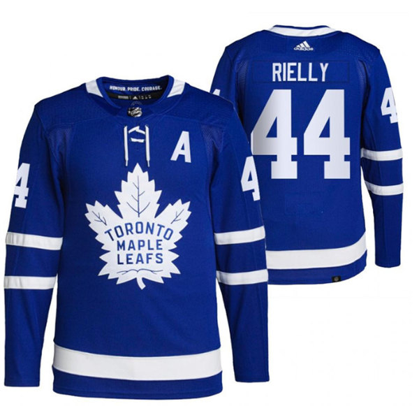 Men's Toronto Maple Leafs #44 Morgan Rielly 2021 Blue Stitched Jersey - Click Image to Close