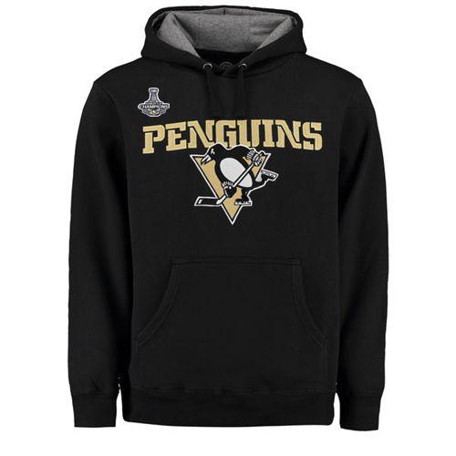 Pittsburgh Penguins Rinkside Grayton 2016 Stanley Cup Champions Pullover Hoodie Black