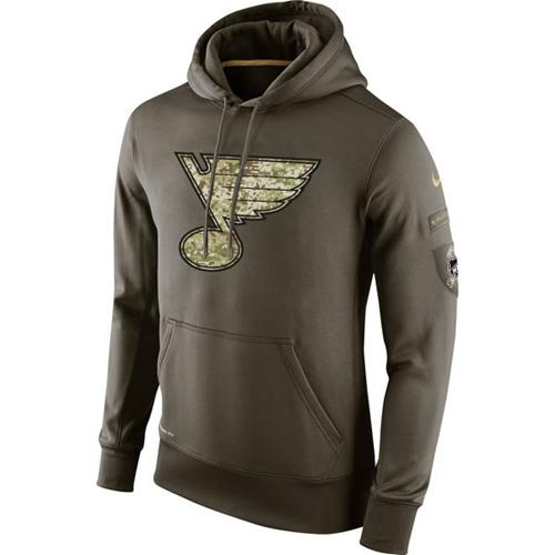 St. Louis Blues Nike Salute To Service NHL Hoodie