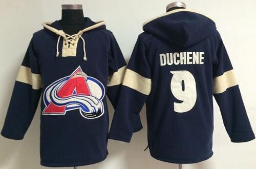 Colorado Avalanche #9 Matt Duchene Blue Pullover NHL Hoodie