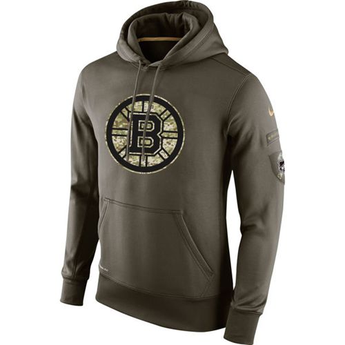 Boston Bruins Nike Salute To Service NHL Hoodie