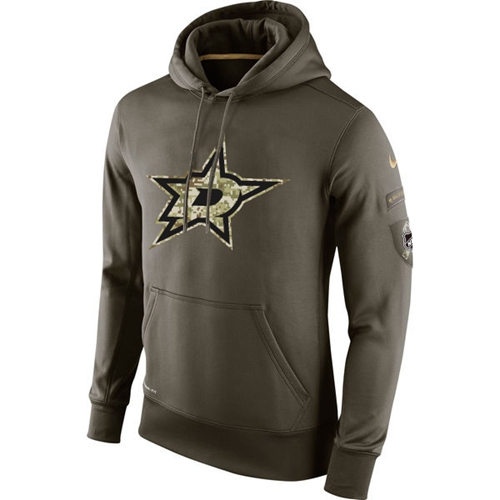 Dallas Stars Nike Salute To Service NHL Hoodie