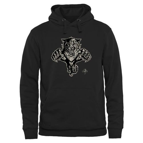 Florida Panthers Black Rink Warrior Pullover Hoodie