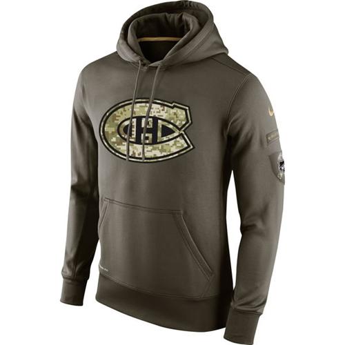 Montreal Canadiens Nike Salute To Service NHL Hoodie