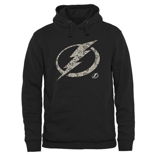 Tampa Bay Lightning Black Rink Warrior Pullover Hoodie