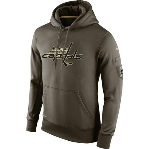 Washington Capitals Nike Salute To Service NHL Hoodie