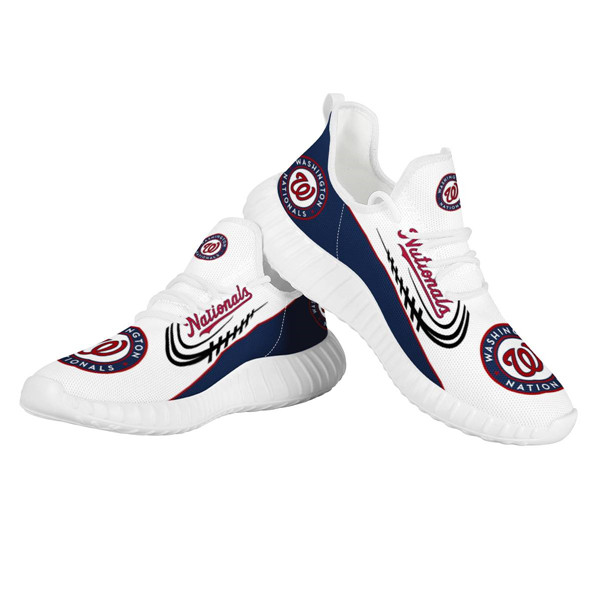 Women's MLB Washington Nationals Lightweight Running Shoes 003