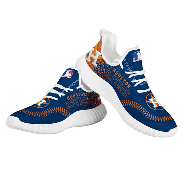 Men's MLB Houston Astros Lightweight Running Shoes 004