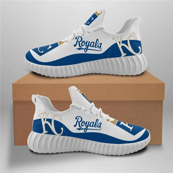 Men's MLB Kansas City Royals Lightweight Running Shoes 005