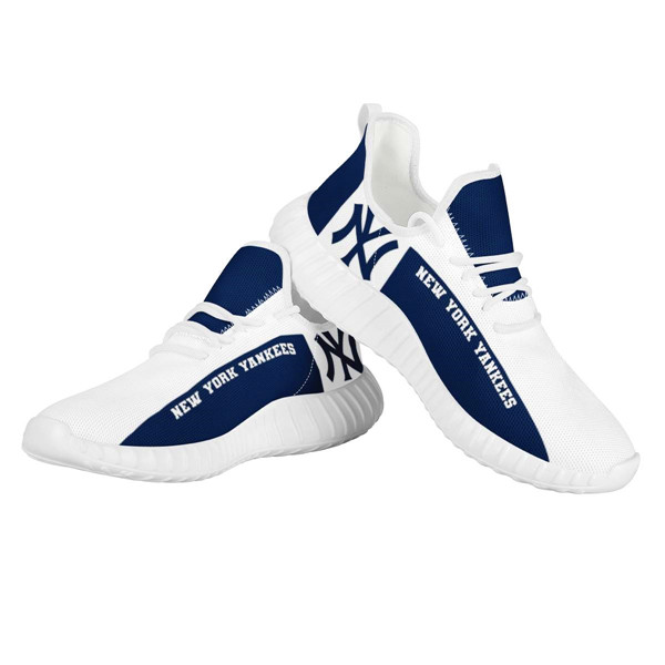 Women's MLB New York Yankees Lightweight Running Shoes 007 - Click Image to Close