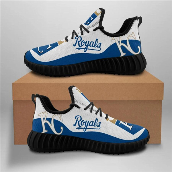 Women's MLB Kansas City Royals Lightweight Running Shoes 004 - Click Image to Close