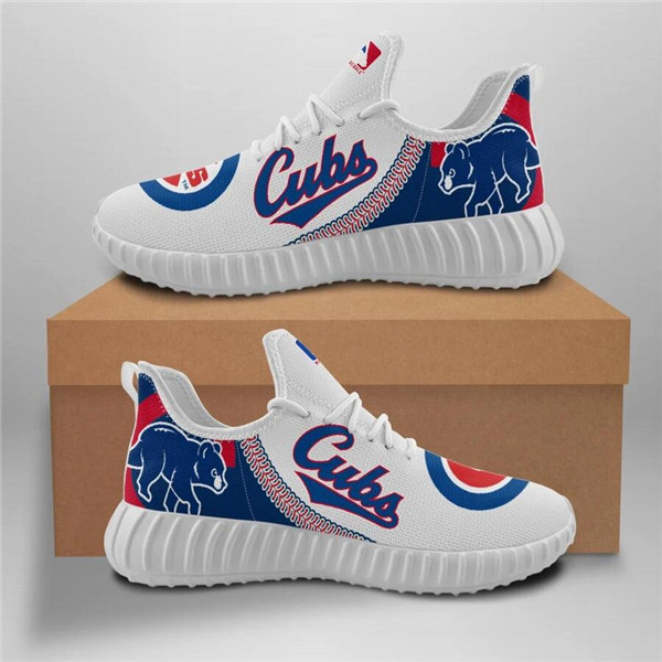 Women's MLB Chicago Cubs Lightweight Running Shoes 012