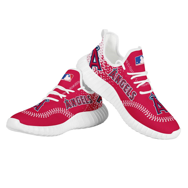 Women's MLB Los Angeles Angels Lightweight Running Shoes 003