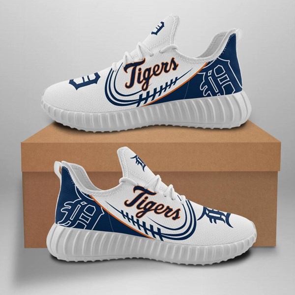 Women's MLB Detroit Tigers Lightweight Running Shoes 005