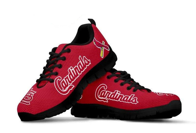 Women's MLB St. louis Cardinals Lightweight Running Shoes 005 - Click Image to Close