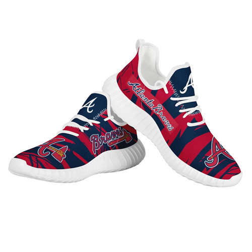 Women's MLB Atlanta Braves Lightweight Running Shoes 001