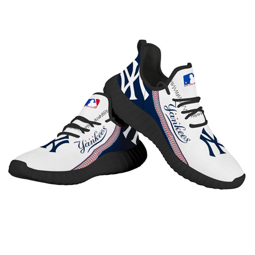 Women's MLB New York Yankees Lightweight Running Shoes 001